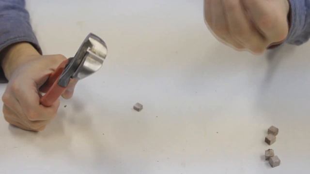 Римская мозаика. Прямой набор. Как наколоть мрамор?