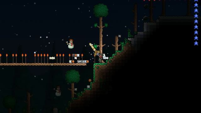 terraria расправа со снеговиками смотреть онлайн