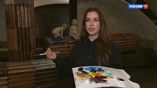 Открытие новой площадки проекта «Искусство в метро» ст. м «Римская» смотреть онлайн