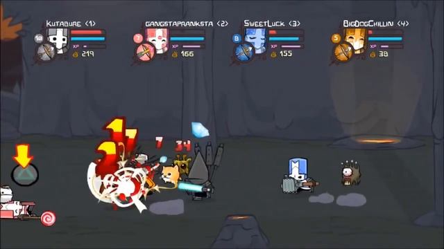 Castle Crashers | Co-op | Let's Play | Part 6 w/ Kuta, BigDog, Sweet & Gangsta смотреть онлайн