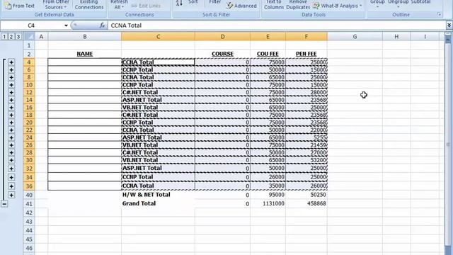 Excel basic tamil-Cell style, find & replace, data validation, advance filters, pivot table part-2/ смотреть онлайн