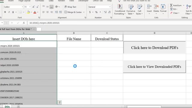 Free Research articles Batch Download Research Paper from DOI for FREE using Excel смотреть онлайн