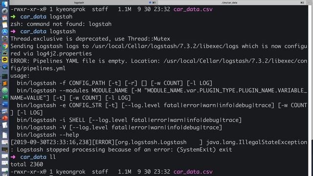 Logstash로 Elastic Search에 csv 데이터 넣기 01 смотреть онлайн