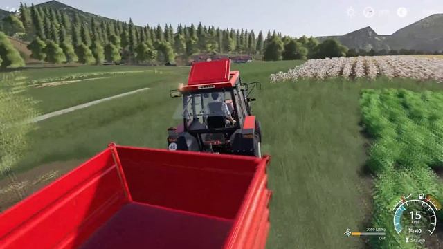 Big harvest and baling a lot of small bales | Under the Hill 19 | Farming Simulator 19 | Episode 4 смотреть онлайн