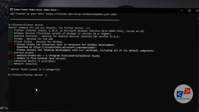 Android-studio-dir = c:\program Flutter doctor : How to fix issue fix android studio dir error @pro смотреть онлайн