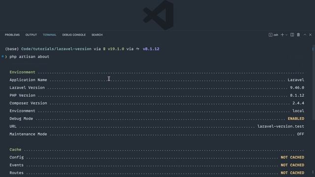 How to check a Laravel project's version смотреть онлайн