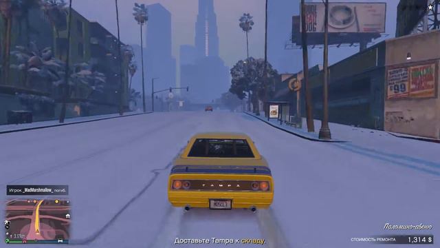 60 НОВЫХ АВТО ГТА 5 Онлайн - обновление Импорт / экспорт + В ГТА выпал снег! смотреть онлайн