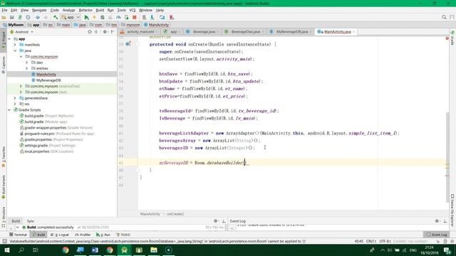 L8 10 Room Get Instance of Room Database смотреть онлайн