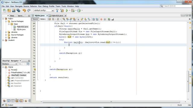 #10 Java SQLite - Ubacivanje fajlova u bazu podataka (BLOB) смотреть онлайн
