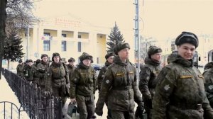 ПАРАД 2018  В\Ч 98536 ( 38 БРИГАДА) ЖДВ