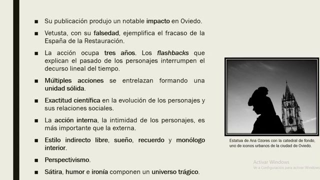 La Novela Realista 4º ESO IV (Leopoldo Alas 