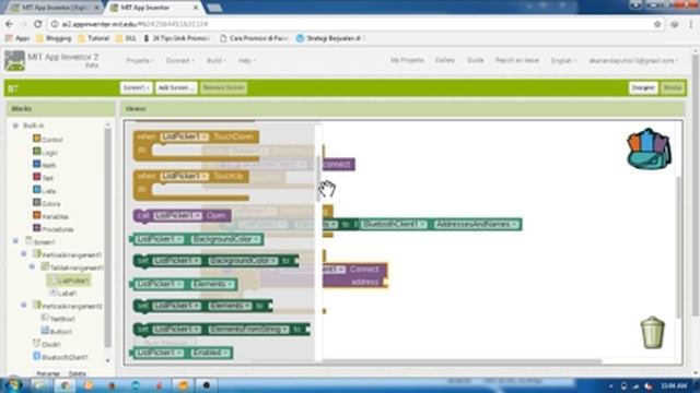 How To Make Simple Android Apps With MIT App Inventor (Bluetooth Communication) смотреть онлайн