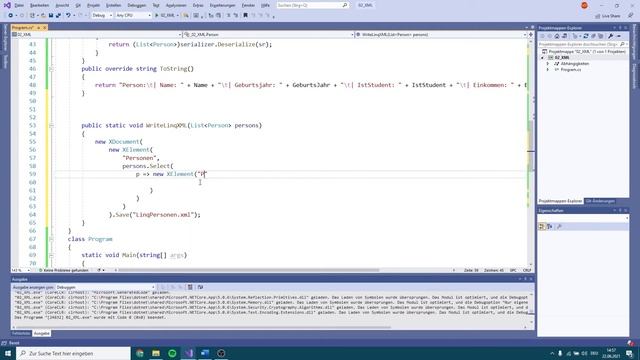 C# Tutorial #18 - XML-Dateien: Lesen & Schreiben mit LinqToXML & XMLSerializer смотреть онлайн