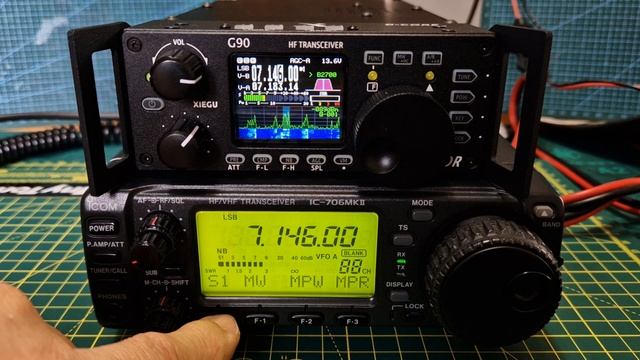 XIEGU G90 & ICOM 706MK11 смотреть онлайн
