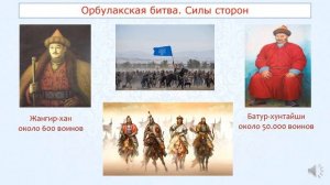 Казахско джунгарское противостояние при Жангир хане. История Казахстана.6 класс