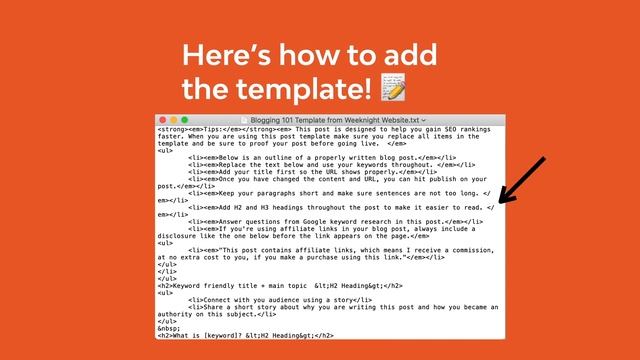 How to write a blog post WordPress Template Included смотреть онлайн