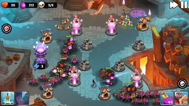 Castle Creeps TD - Chapter 12 Level 46-Chapelcrashers 3 Stars смотреть онлайн