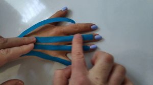 Восстановление подвижности кисти после инсульта. Тейпирование кисти. Taping the brush after a strok