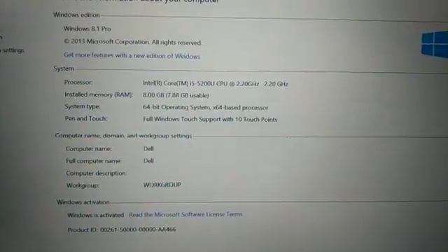 જૂનું લેપટોપ વાળું Used Dell used e5450 i5 5th gen /8 gb /500 gb /14" /touch sreen смотреть онлайн