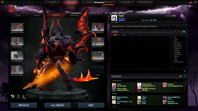 Doom Dota 2 Armor Set смотреть онлайн