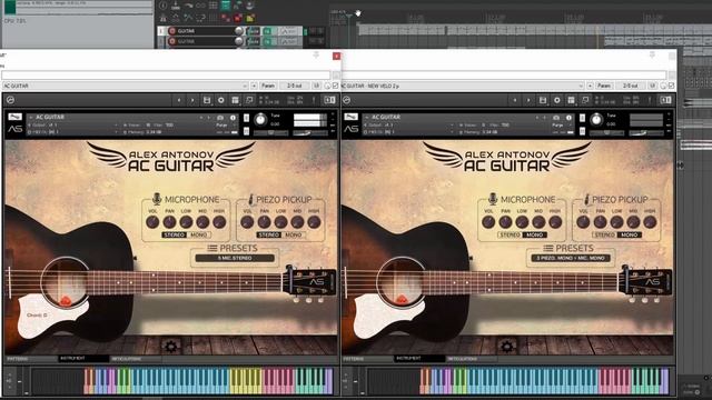 Acoustic Guitar KONTAKT Library | Alex Antonov AC Guitar смотреть онлайн