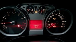 Ford Focus 2. Тест напряжения в борт.сети.