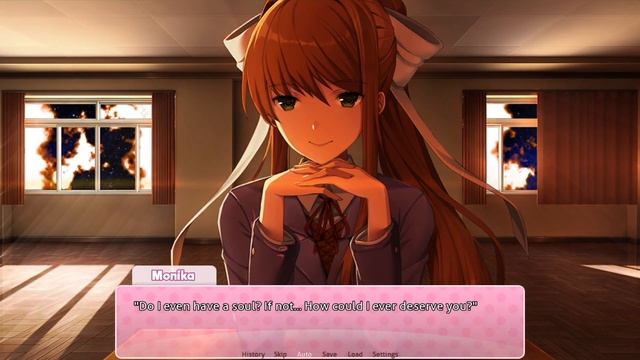 Good Ending!!!!(Part 11)(DDLC Salvation MOD) смотреть онлайн
