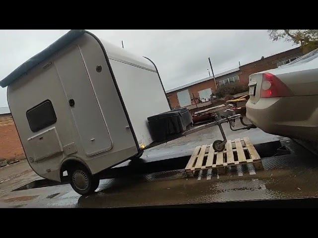 Про массу прицепа и нагрузку на сцепное устройство прицепа Shpitz от PetSun, часть 1