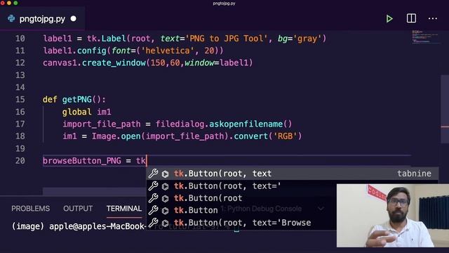 [43] Convert PNG to JPG in Python | Python Project #8 смотреть онлайн