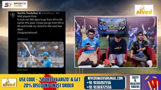SACHIN का VIRAT के लिए EMOTIONAL MESSAGE 49th CENTURY पर KING KOHLI से की SPECIAL DEMAND #viratkohl смотреть онлайн