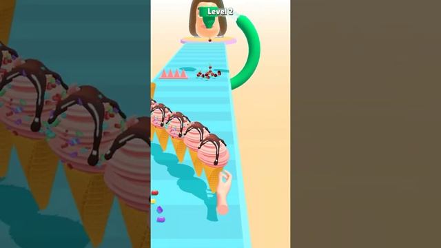 Let's Play Ice Cream Stack Walkthrough, Game Review #shorts смотреть онлайн