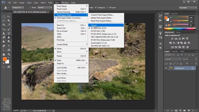Pixel aspect ratio correction is for preview purposes only in Photoshop: Fix смотреть онлайн