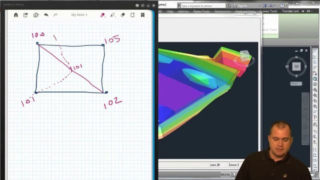 Suface Object in Autocad Civil 3D смотреть онлайн