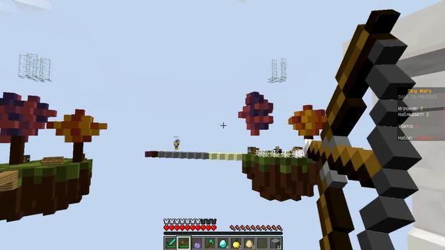 Sky Wars #4 Дикикие лаги (Майнкрафт мини-игры) смотреть онлайн