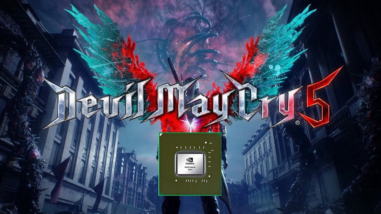 Devil May Cry 5 на слабом ноутбуке (устаревшее, перезалив)