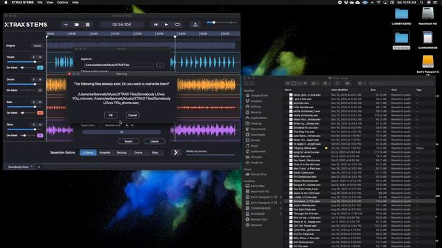 Making Drumless Tracks Using Xtrax Stems 4 (Drum Talk)