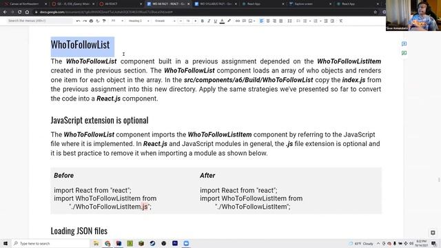 Intro to React webdev fa21 6 2 смотреть онлайн