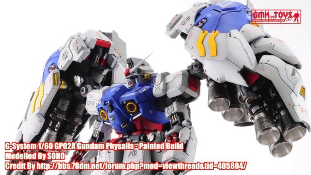 G-System 1/60 GP02A Gundam Physalis - Painted Build(ガンダム試作2号機 "サイサリス") смотреть онлайн