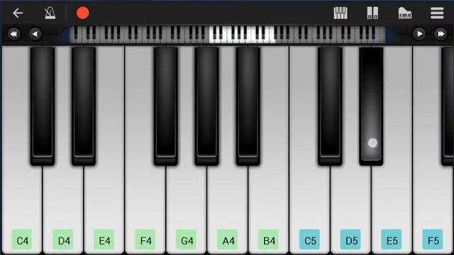 Mobile Piano Tutorial: How to play Merry Go Round of Life (Howl's Moving Castle)