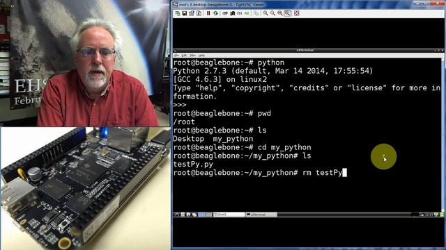 Beaglebone Black LESSON 3: Running Python on your Beaglebone смотреть онлайн