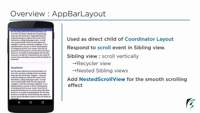 #7.1 Introduction to Android AppBarLayout & Collapsing ToolBar Layout | Material Support Library смотреть онлайн