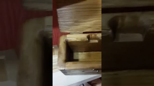 Шкатулка- купюрница из дерева + рисунок выжигателем смотреть онлайн