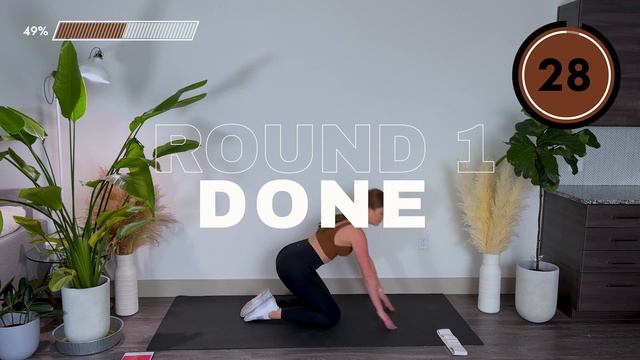 Knee Friendly Lower Body Workout - NO squats NO lunges workout смотреть онлайн