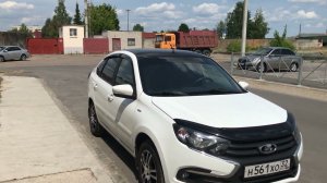 Оклейка крыши пленкой «под панораму» на LADA Granta FL (только результат) и обращение к подписчикам