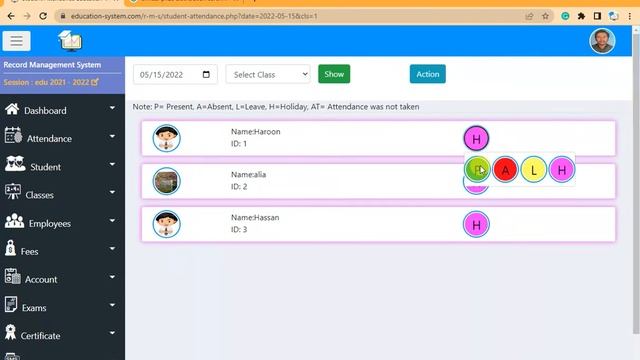 Student Attendance System - Send Student Attendance Report by SMS смотреть онлайн