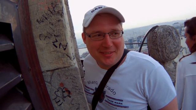 Галатская башня в Стамбуле. смотреть онлайн