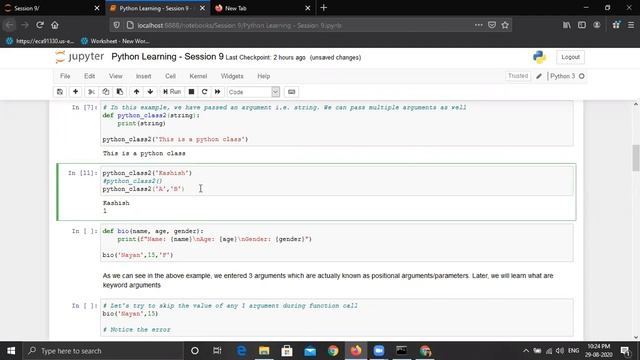 Python | Session 9 - Part 1 | User Defined Functions смотреть онлайн