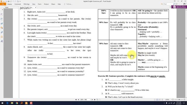 Using Future Simple | Explanation with Examples, Exercises & Answer Key | Applied English Grammar смотреть онлайн