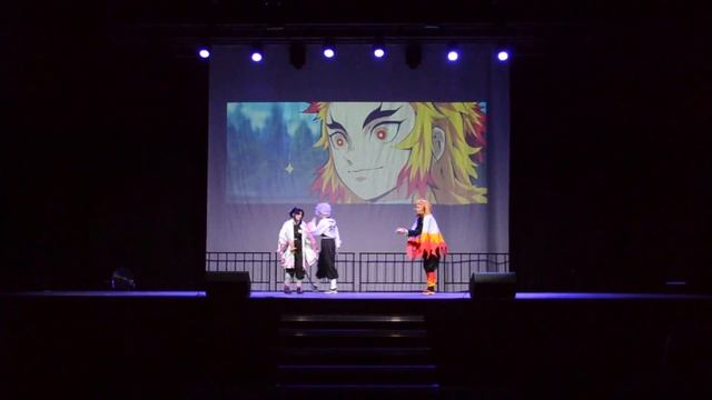 Групповое дефиле Demon Slayer cosplay Gemfest 04.03.2023 смотреть онлайн