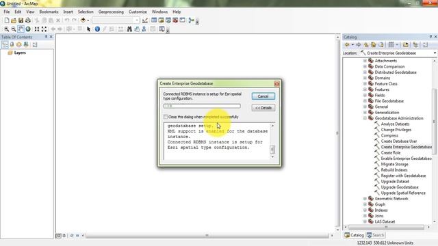 Setup, create and manage a PostgreSQL Entreprise Geodatabase in ArcGIS смотреть онлайн